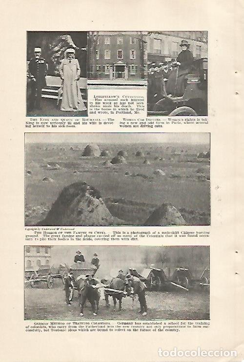 Postcards: LAMINA 12457: Los Reyes de Rumania - Varios