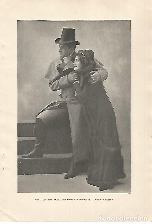 Postcards: LAMINA 12468: Mary Mannering y Robert Warwick - Varios