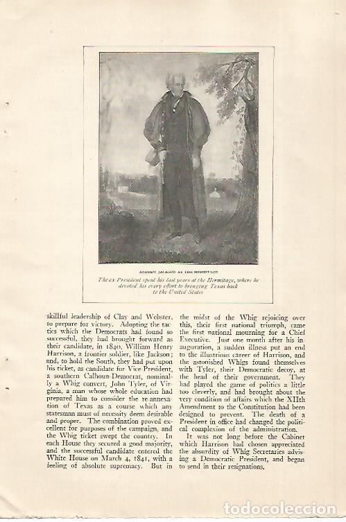 Cartes Postales: LAMINA 12451: Retrato de Andrew Jackson - Varios
