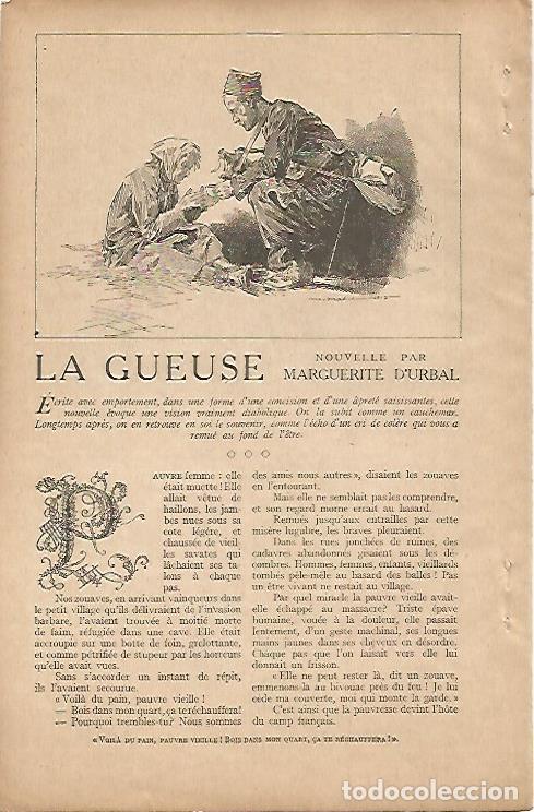 Cartes Postales: LAMINA 12550: Ilustracion para La Gueuse - Varios