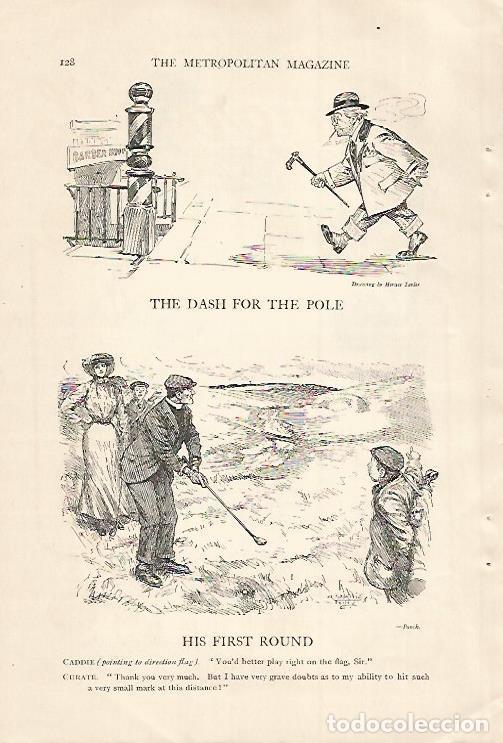 Cartes Postales: LAMINA 12472: Dibujos de Horace Taylor y de Punch - Varios