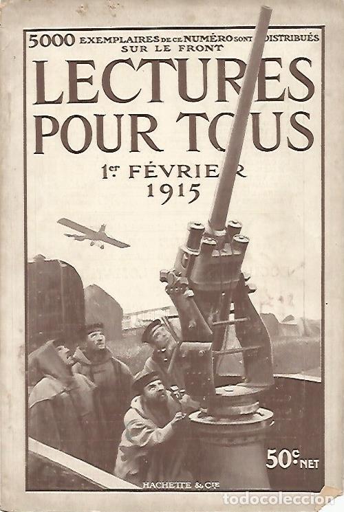 Cartes Postales: LAMINA 12555: Portada de Lectures pour tous de 1 de febrero - Varios