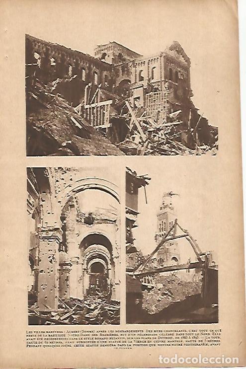 Cartes Postales: LAMINA 12531: Notre Dame des Brebieres bombardeada - Varios
