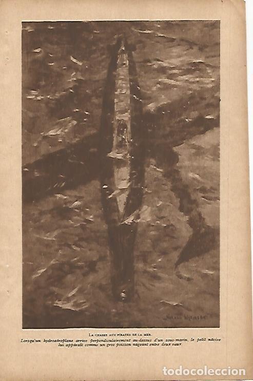 Cartes Postales: LAMINA 12542: Aeroplano sobre barco - Varios