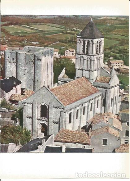 Postcards: LAMINA V00366: Iglesia de Saint Pierre y torreon en Chauvigny, Francia - Rene Crozet