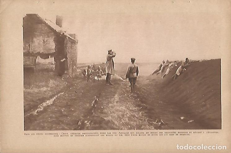 Postcards: LAMINA 12567: Trinchera del ejercito de Alemania - Varios