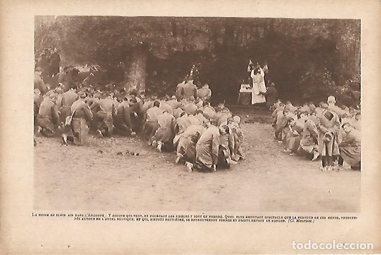 Cartes Postales: LAMINA 12624: Misa militar en Argonne - Varios