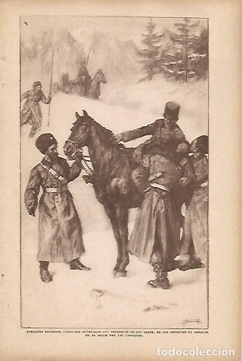 Postkarten: LAMINA 12601: Dibujo para Un Cheval cosaque - Varios