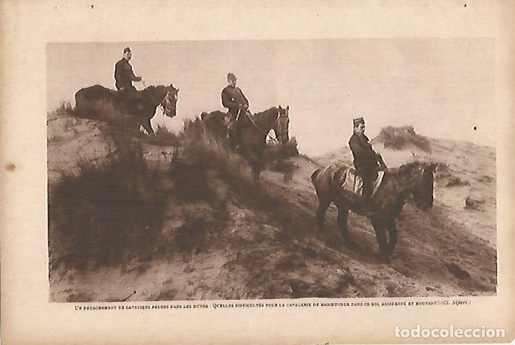 Postkarten: LAMINA 12623: Soldados belgas en las dunas - Varios