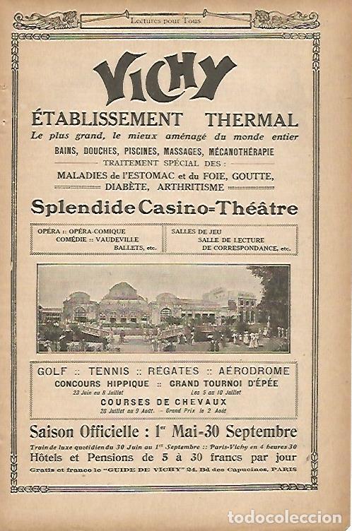 Postkarten: LAMINA 12688: Publicidad de las Termas Vichy - Varios