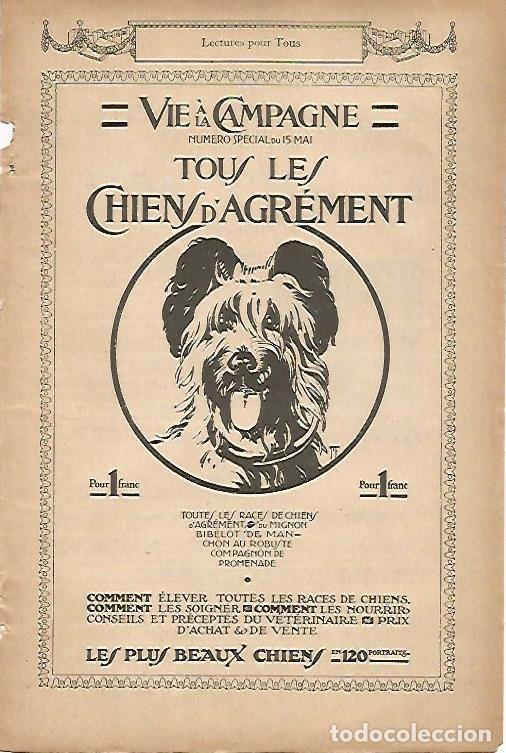 Postkarten: LAMINA 12694: Publicidad del numero especial de Vie a la campagne - Varios