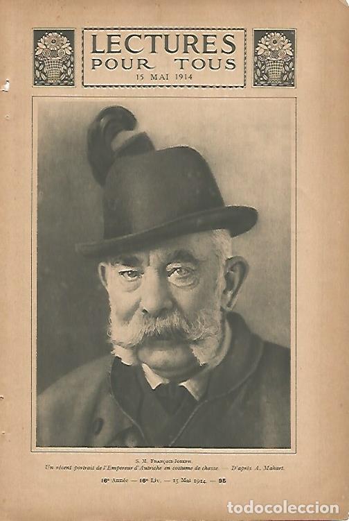 Postkarten: LAMINA 12654: Francisco Jose emperador de Austria - Varios