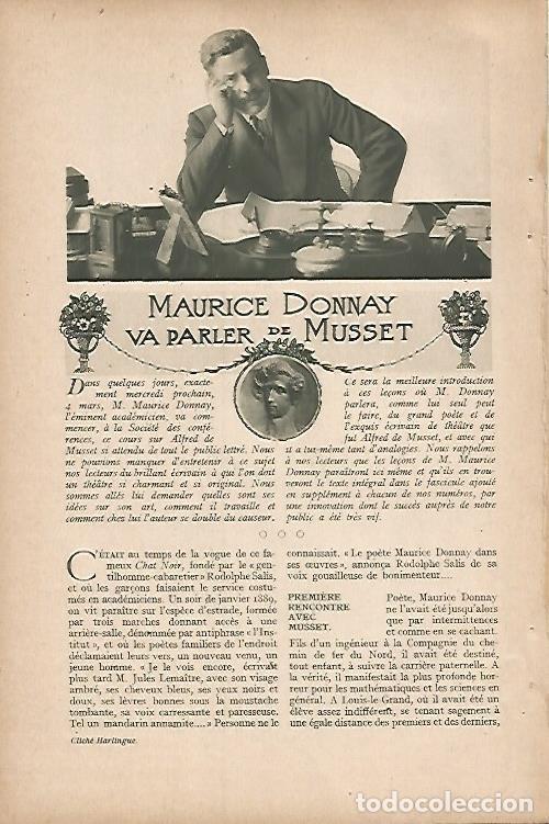 Cartes Postales: LAMINA 12775: Maurice Donnay - Varios