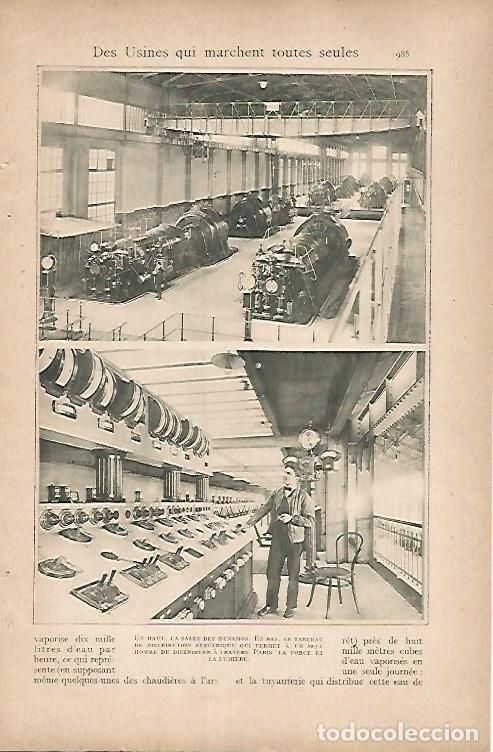 Cartes Postales: LAMINA 12790: Sala de dinamos - Varios