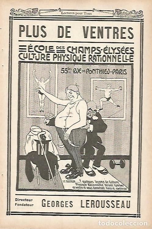 Cartes Postales: LAMINA 12766: Publicidad de Ecole des Champs Elysees - Varios