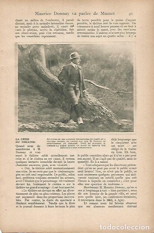 Cartes Postales: LAMINA 12777: Maurice Donnay en el campo - Varios