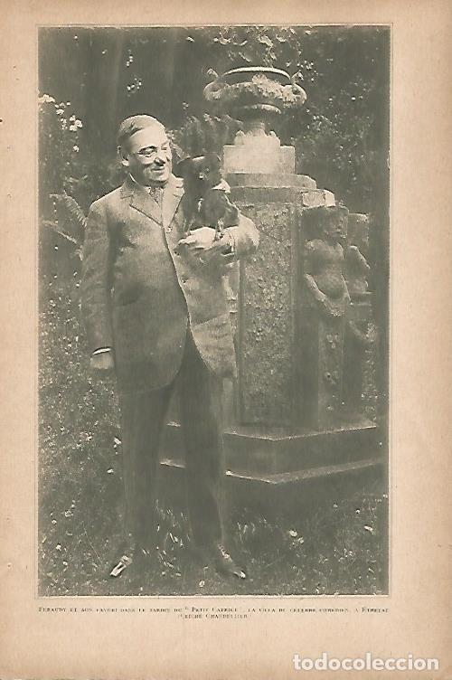Postcards: LAMINA 12782: Feraudy en la villa Petit Caprice - Varios