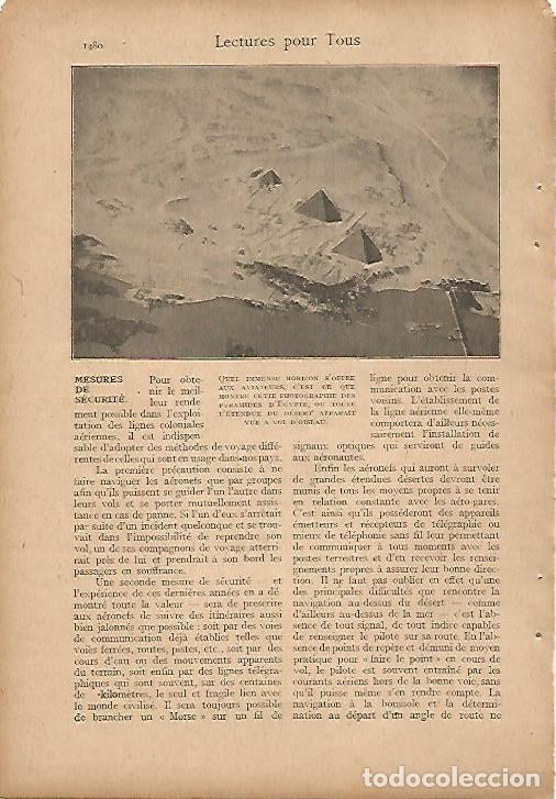 Cartes Postales: LAMINA 12846: Vista aerea de las piramides de Egipto - Varios