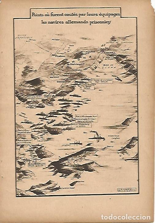 Cartes Postales: LAMINA 12838: Mapa de puntos de prisioneros alemanes - Varios