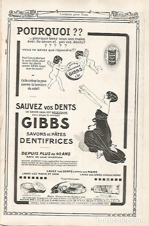Postcards: LAMINA 12892: Publicidad de Gibbs dentifrices - Varios