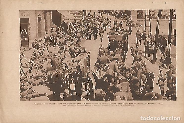Postcards: LAMINA 12820: Tropas cerca de Spa - Varios