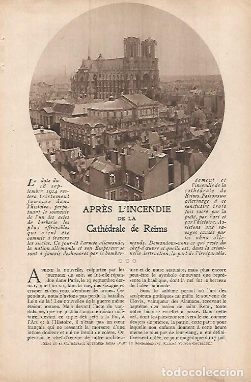 Postcards: LAMINA 12902: La Catedral de Reims - Varios