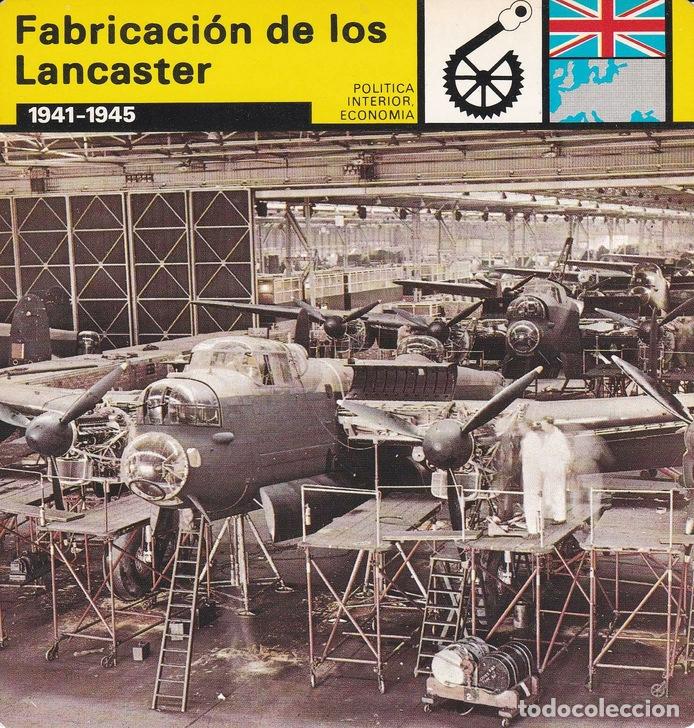 Postcards: FICHA POLITICA INTERIOR ECONOMIA 31: FABRICACION DE LOS LANCASTER. 1941-1945 - Varios