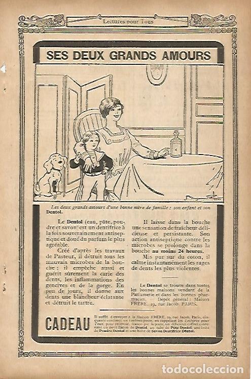 Postales: LAMINA 12891: Publicidad de Dentol - Varios