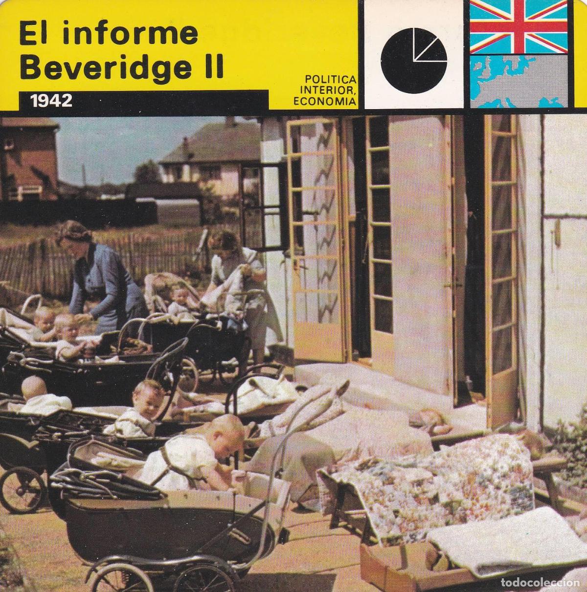 Postales: FICHA POLITICA INTERIOR ECONOMIA 48: EL INFORME DE BEVERIDGE II. 1942 - Varios