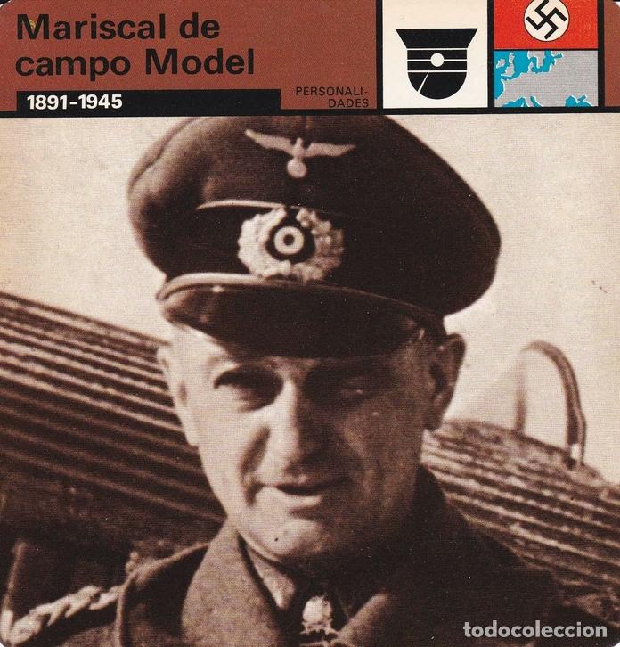 Postales: FICHA PERSONALIDADES 105: MARISCAL DE CAMPO MODEL. 1891-1945 - Varios