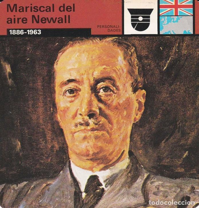 Postcards: FICHA PERSONALIDADES 161: MARISCAL DEL AIRE NEWALL. 1886-1963 - Varios