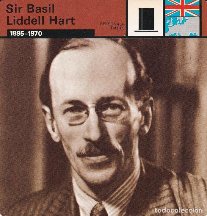 Cartoline: FICHA PERSONALIDADES 207: SIR BASIL LIDDELL HART. 1895-1970 - Varios
