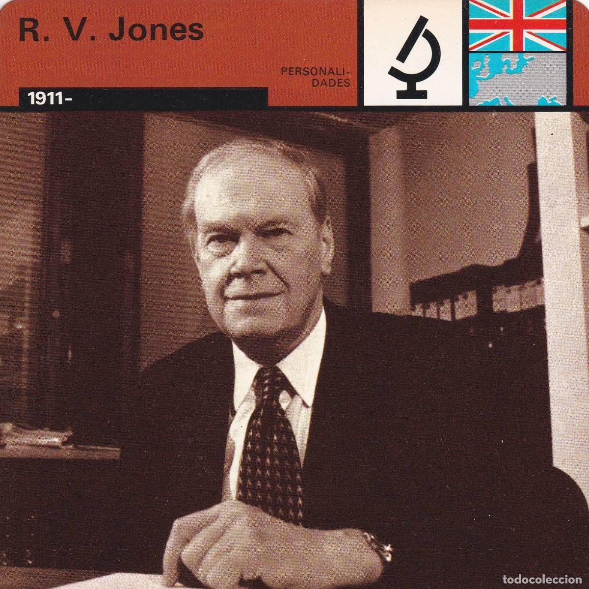 Cartoline: FICHA PERSONALIDADES 218: R. V. JONES. 1911 - Varios