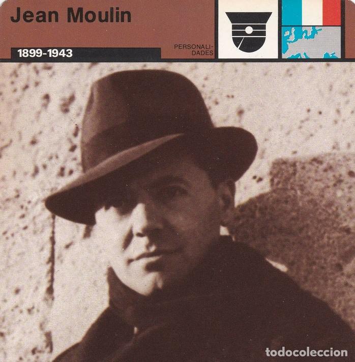 Cartoline: FICHA PERSONALIDADES 228: JEAN MOULIN. 1899-1943 - Varios