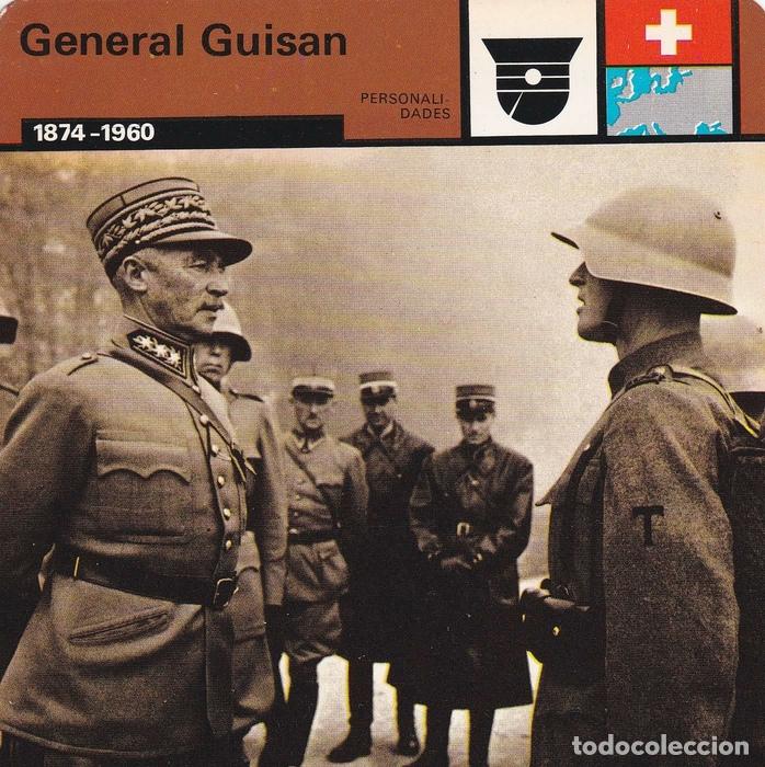 Cartoline: FICHA PERSONALIDADES 316: GENERAL GUISAN. 1874-1960 - Varios