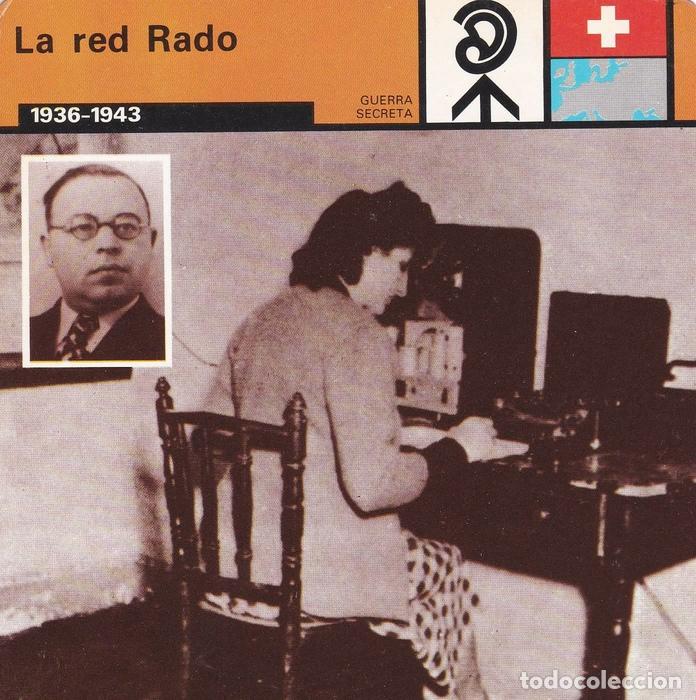 Cartoline: FICHA GUERRA SECRETA 372: LA RED DE RADO. 1936-1943 - Varios
