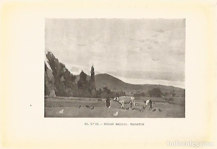 Postkarten: LAMINA 12961: Paisatge por Ignasi Mallol - Varios