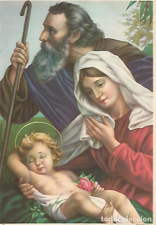 Postkarten: LAMINA 13031: La Sagrada Familia en Egipto numero 93 - Varios