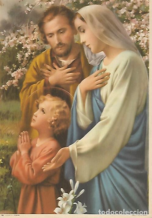 Postkarten: LAMINA 13037: La Sagrada Familia numero 128 - Varios