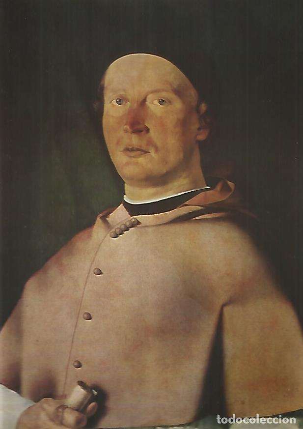 Postkarten: LAMINA 12985: Retrato de Bernardo de Rossi por Lorenzo Lotto - Raffaelo Causa