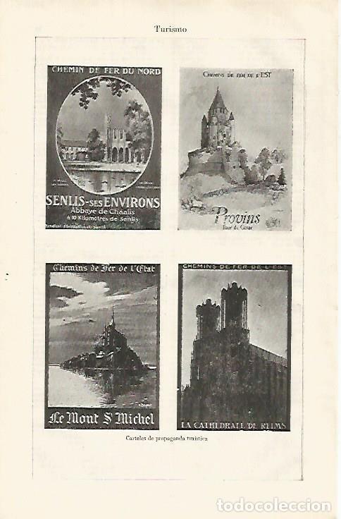 Cartes Postales: LAMINA ESPASA 31784: Carteles de turismo frances - Varios