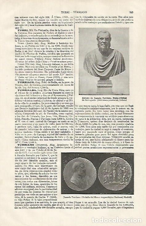 Cartoline: LAMINA ESPASA 31814: Busto de Juanelo Turriano por Berruguete - Varios