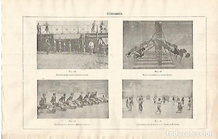 Postais: LAMINA ESPASA 31963: Gimnasia - Varios