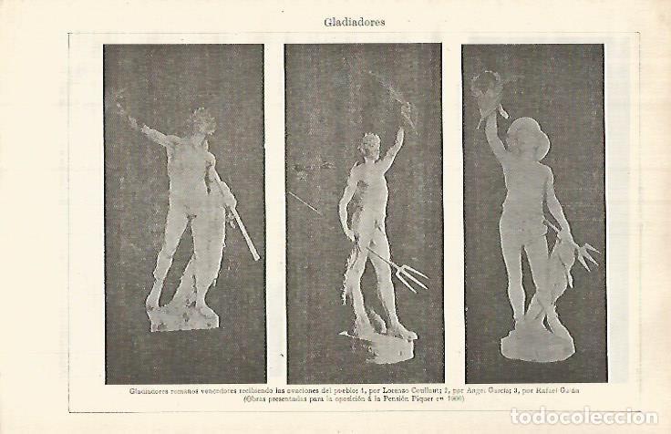 Postais: LAMINA ESPASA 31997: Gladiadores - Varios
