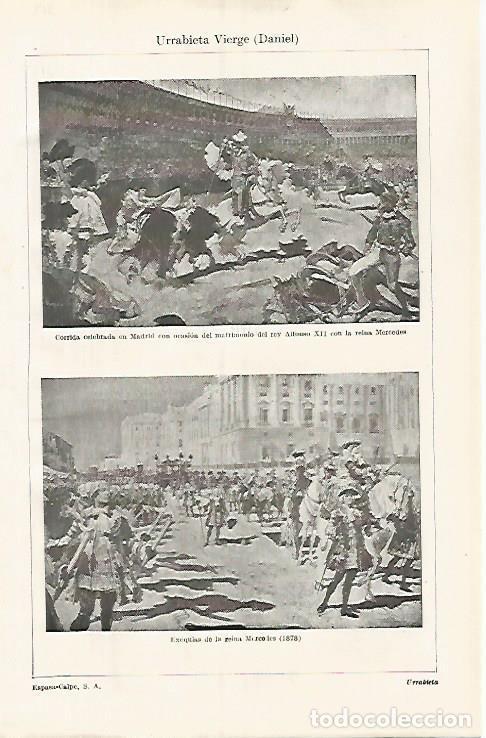 Postais: LAMINA ESPASA 31935: Dibujos de Daniel Urrabieta - Varios