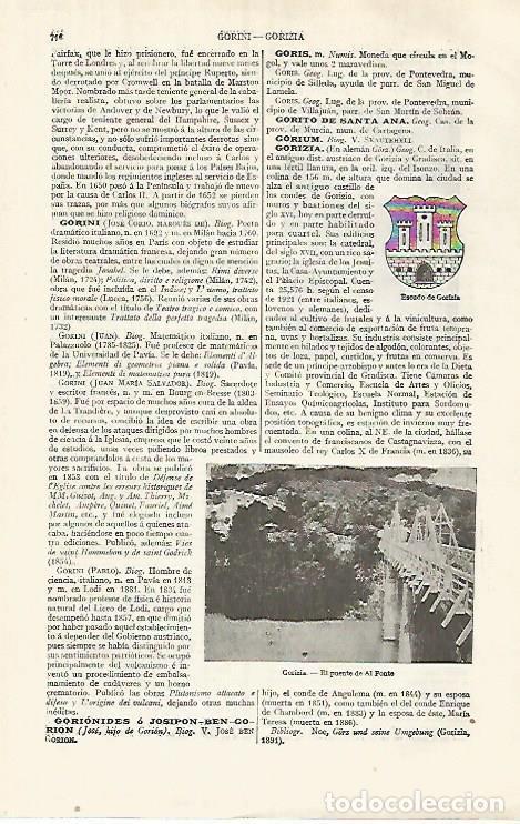 Postais: LAMINA ESPASA 32043: Puente de Al Ponte en Gorizia Italia - Varios