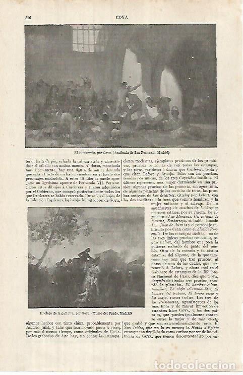 Cartes Postales: LAMINA ESPASA 32068: El Manicomio por Goya - Varios