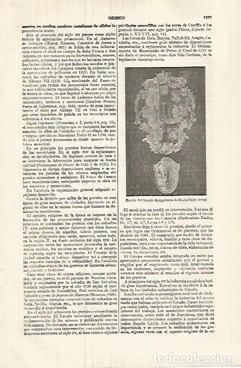 Postais: LAMINA ESPASA 32136: Escudo del Gremio de Zapateros de Brujas - Varios