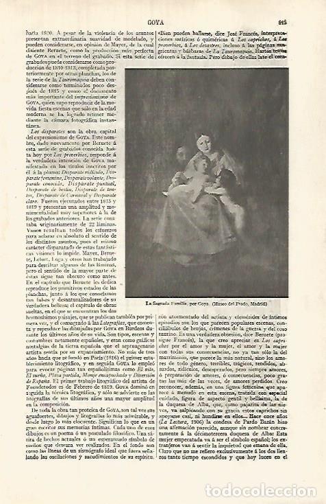 Postcards: LAMINA ESPASA 32067: La Sagrada Familia por Goya - Varios
