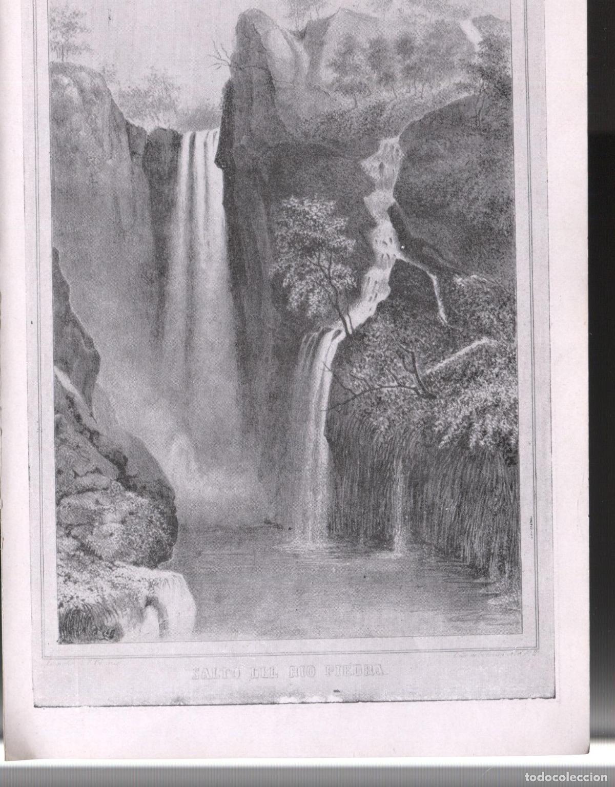 Postkarten: Lamina 15/16: Monasterio de Piedra: El Iris helado + Salto del rio piedra -